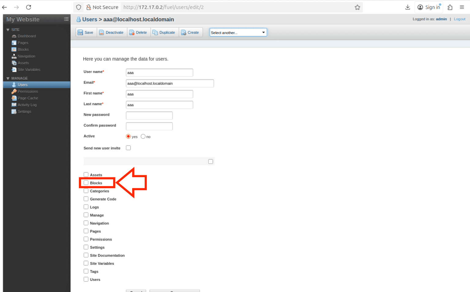 Authorization failed